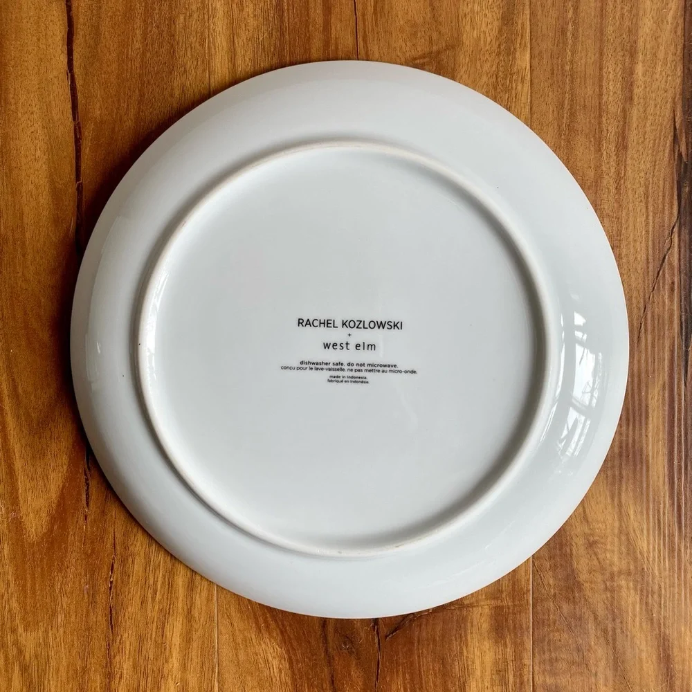 Rachel Koslowski x West Elm Gilded Leopard plate